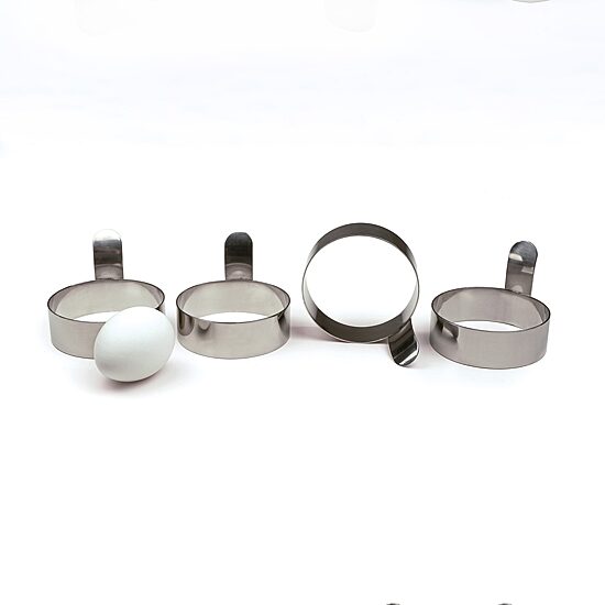 Design Imports Stainless Steel 4-pc. Egg Rings