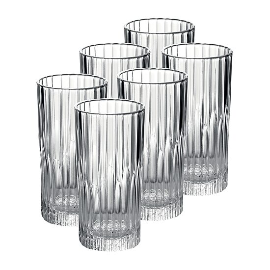Duralex Manhattan 6-pc. 10oz. Highball Glasses