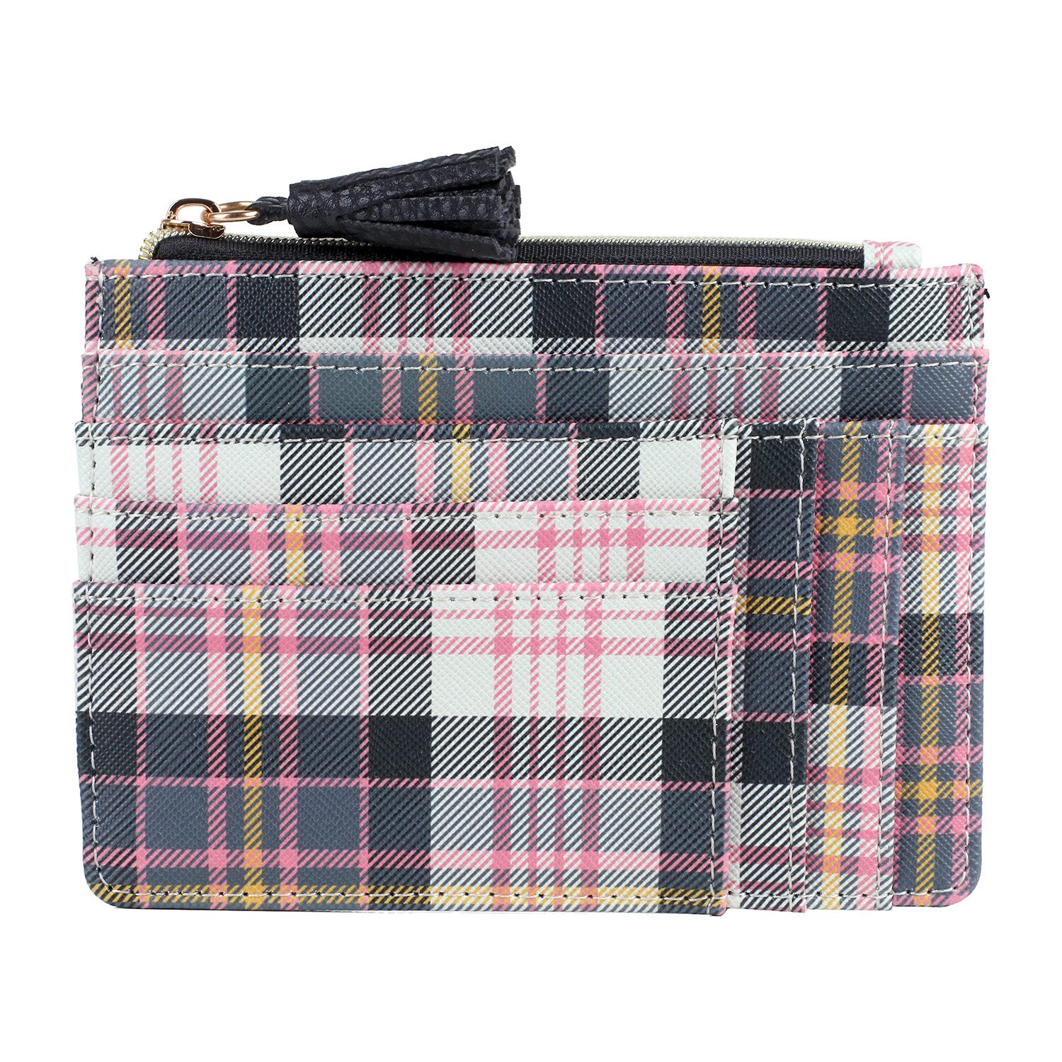 Julia Buxton Slot Coin Pouch Womens Rfid Blocking Wallet