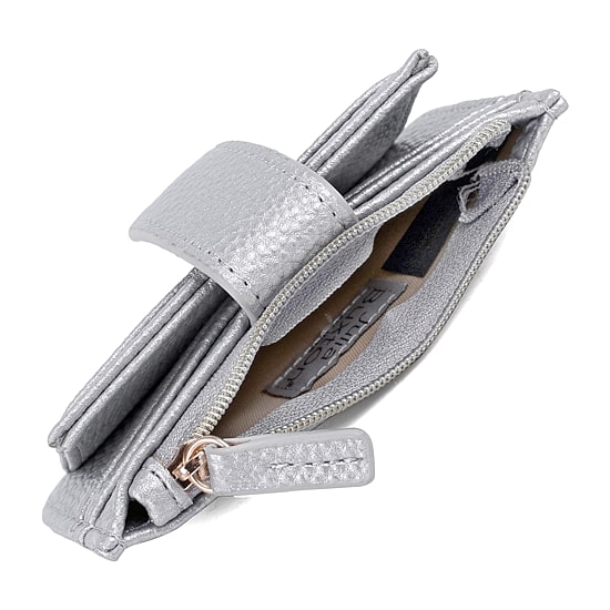 Julia Buxton Bifold Slim Card Case Womens RFID Blocking Accordian Wallet