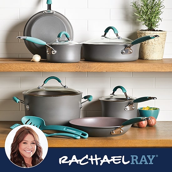 Rachael Ray® Cucina 12-pc. Hard-Anodized Cookware Set