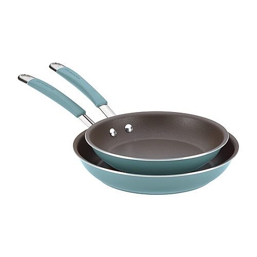 Rachael Ray Cucina 2-pc. Non-Stick Skillet Set, One Size, Blue