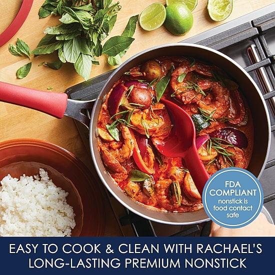 Rachael Ray Cook + Create 3-qt. Non-Stick Saute Pan
