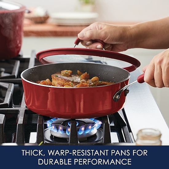 Rachael Ray Cook + Create 3-qt. Non-Stick Saute Pan