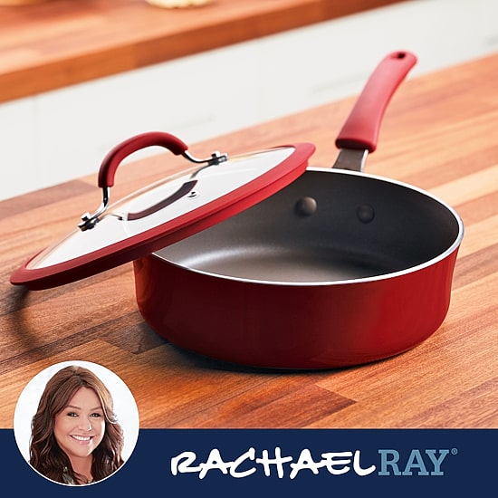 Rachael Ray Cook + Create 3-qt. Non-Stick Saute Pan