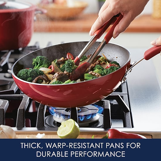 Rachael Ray Cook + Create 10.5" Non-Stick Stir Fry Pan