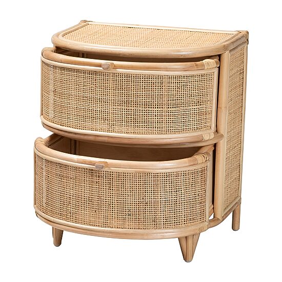 Oleta 2-Drawer Nightstand