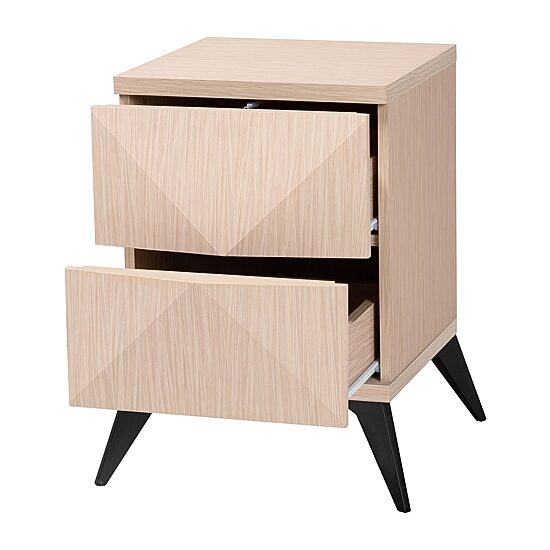 Draper 2-Drawer Nightstand
