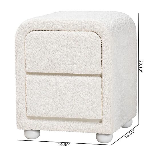 Bonilla 2-Drawer Nightstand