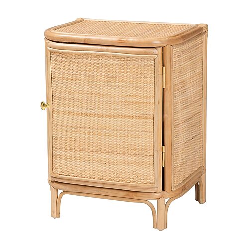 193271421244 Kiara Bohemian Natural Rattan Nightstand