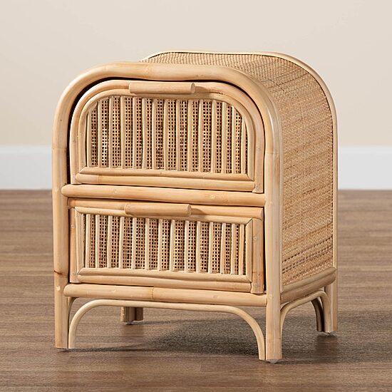 Adrika 2-Drawer Nightstand