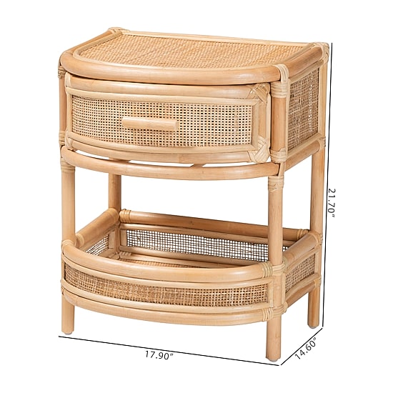 Divitia 1-Drawer Nightstand