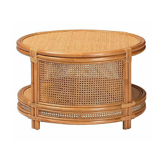 Louis 1-Drawer Rattan Coffee Table