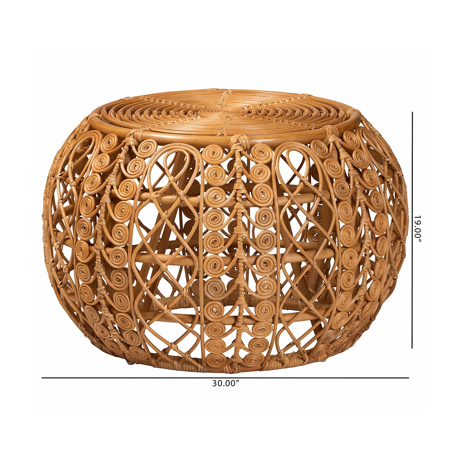 Tiramisu Rattan Coffee Table