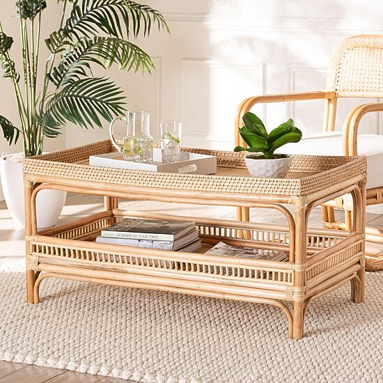 Lombok Rattan Coffee Table