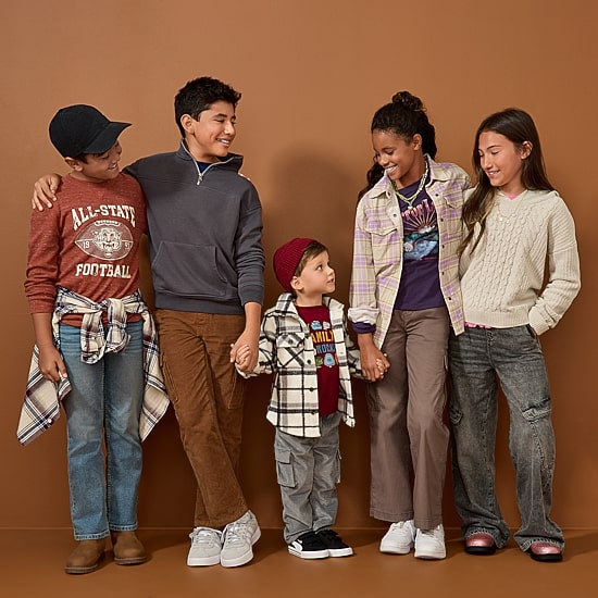 Thereabouts Little & Big Kid Girls Cargo Wide Leg Jean