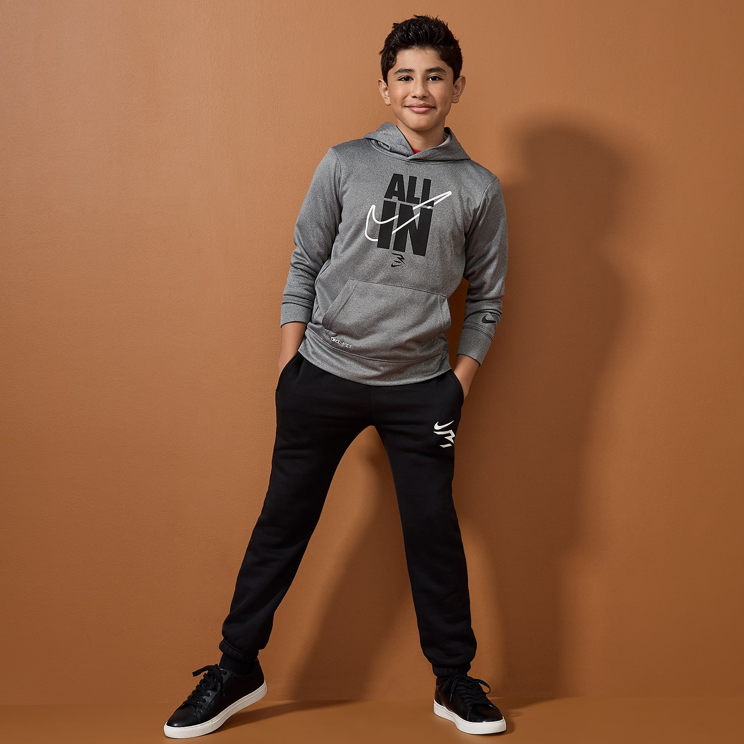 Nike 3BRAND by Russell Wilson Big Kid Boys Cinched Regular Fit Fleece Jogger Pant