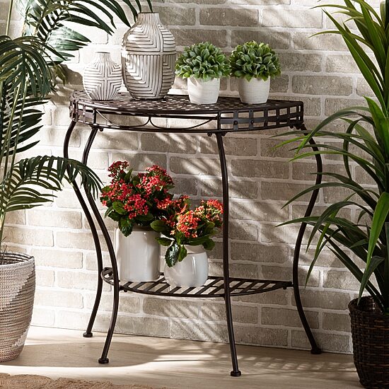 Laraine Metal Console Table