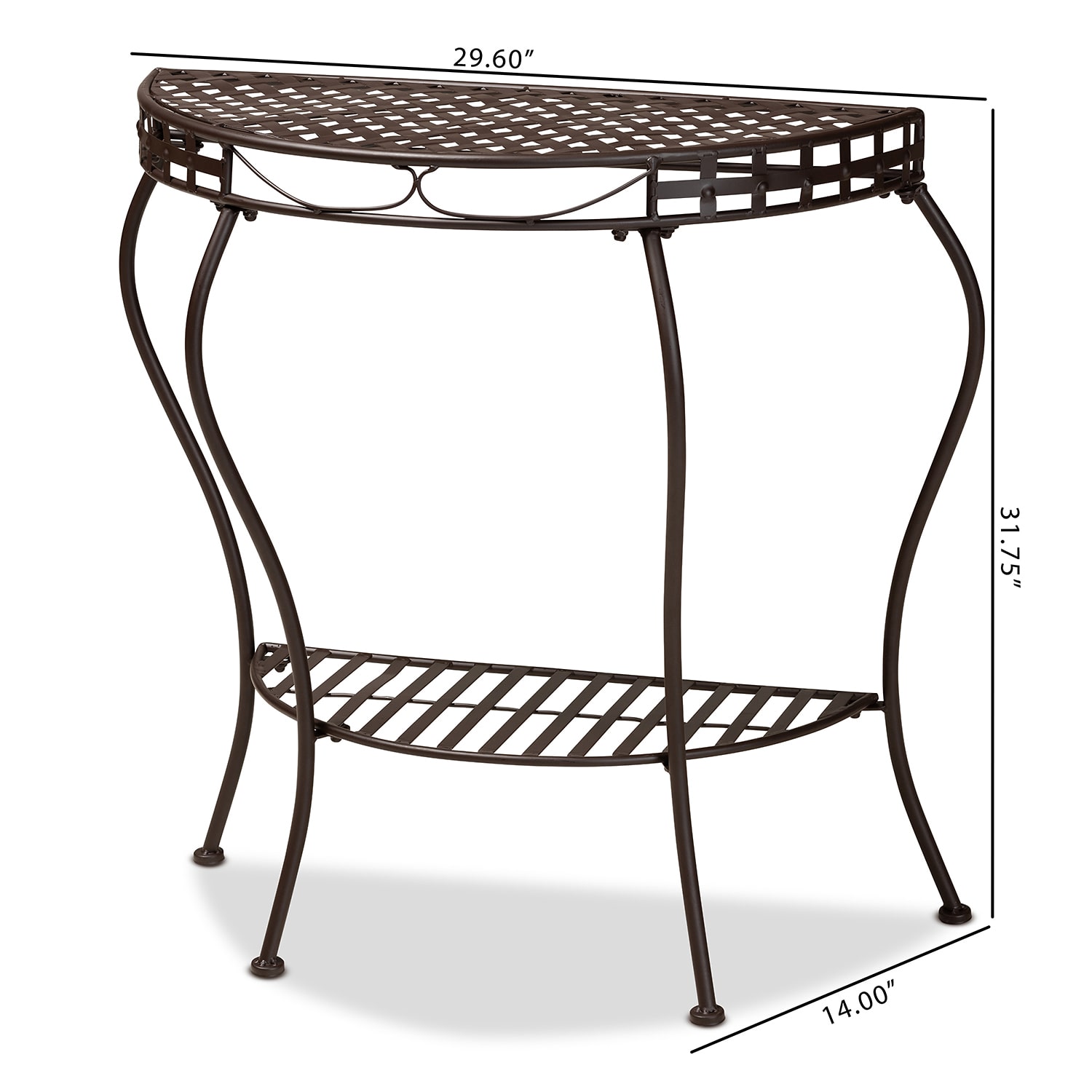 Laraine Metal Console Table