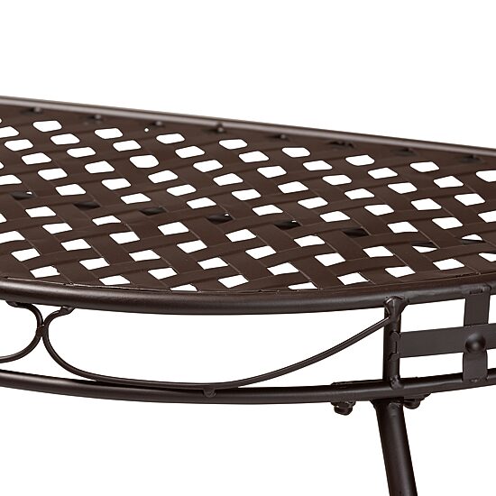 Laraine Metal Console Table