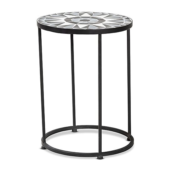 Kaden Glass Side Table