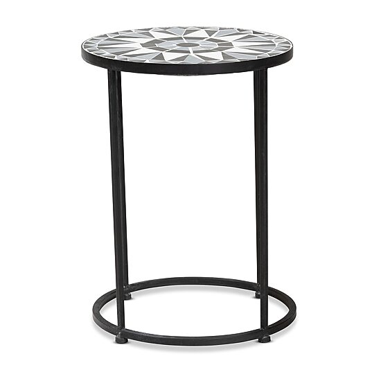 Kaden Glass Side Table