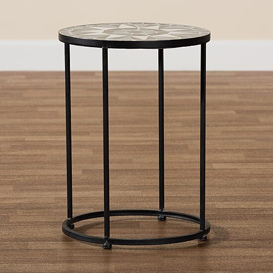 Kaden Glass Side Table