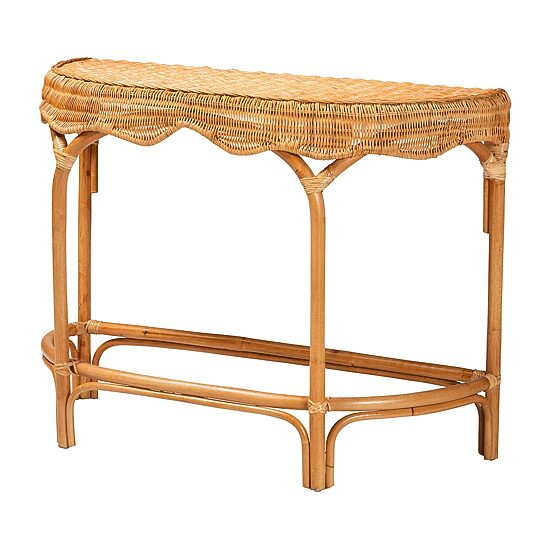 Wakana Rattan Console Table