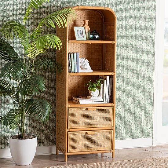 Curacao 3-Shelf Bookcase
