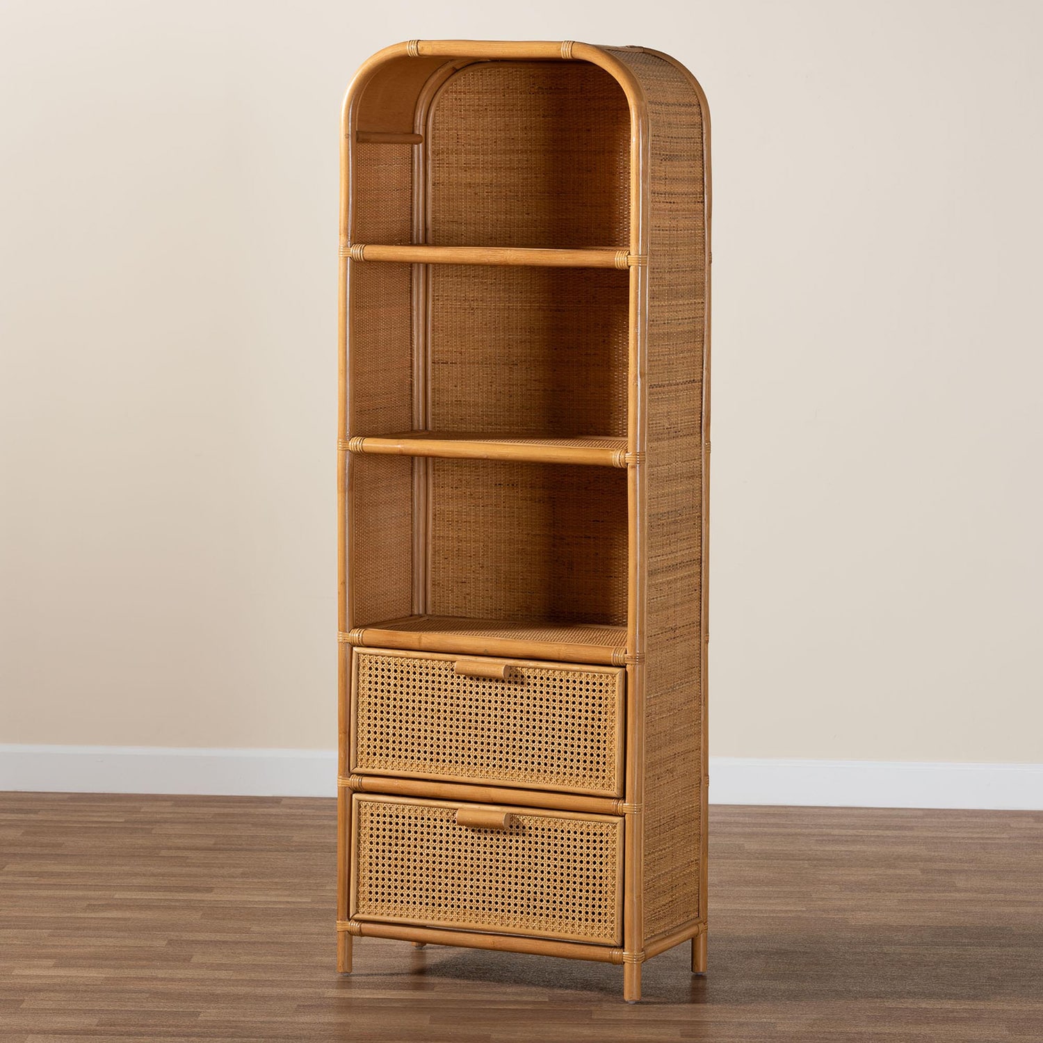 Curacao 3-Shelf Bookcase
