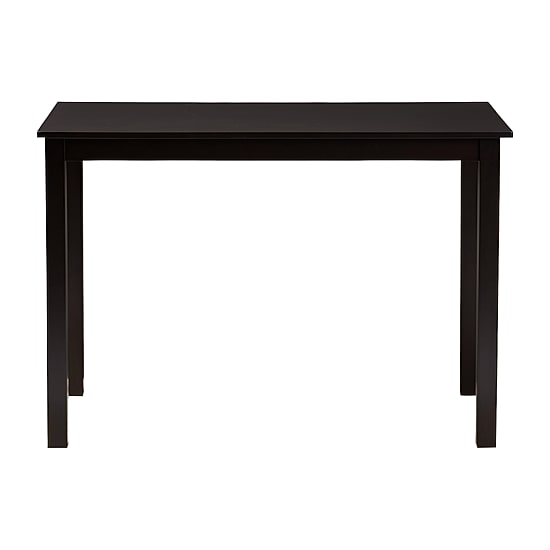 Eveline Rectangular Wood-Top Dining Table