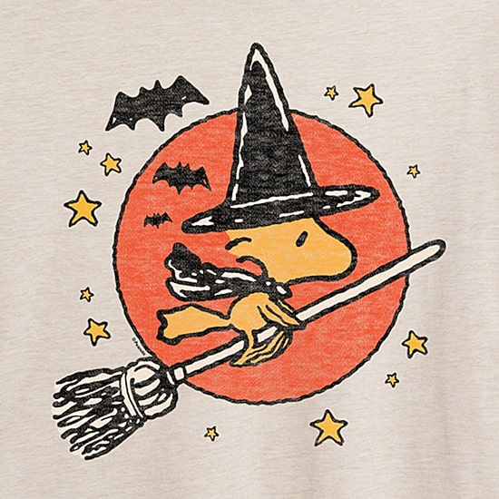 Womens Crew Neck Short Sleeve Regular Fit Peanuts Graphic T-Shirt