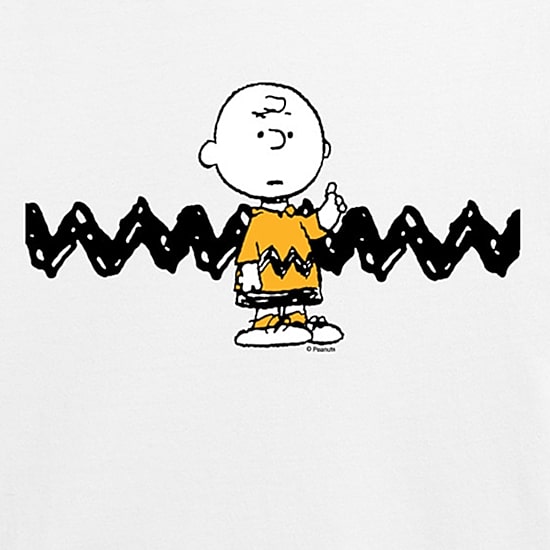 Womens Juniors Crew Neck Short Sleeve Regular Fit Peanuts Graphic T-Shirt