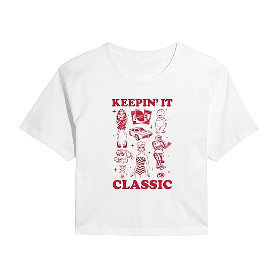 Womens Crew Neck Short Sleeve Regular Fit Graphic T-Shirt