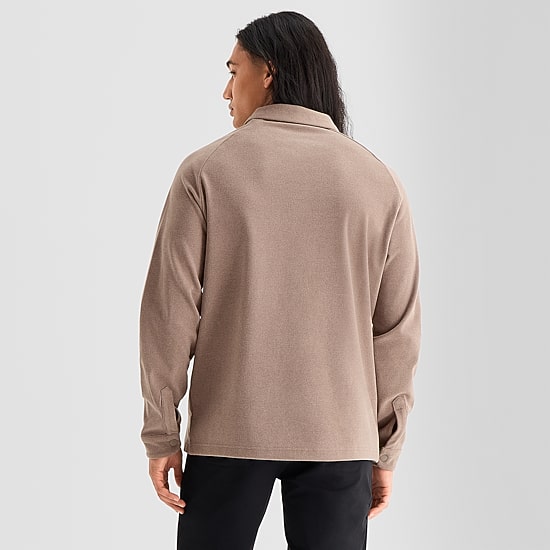 Stylus Raglan Knit Mens Big and Tall Shirt Jacket