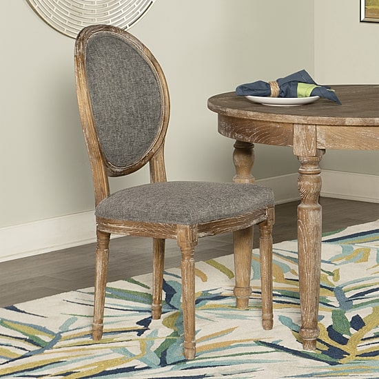 Manchester Oval Back Set of 2 Dining Chairs