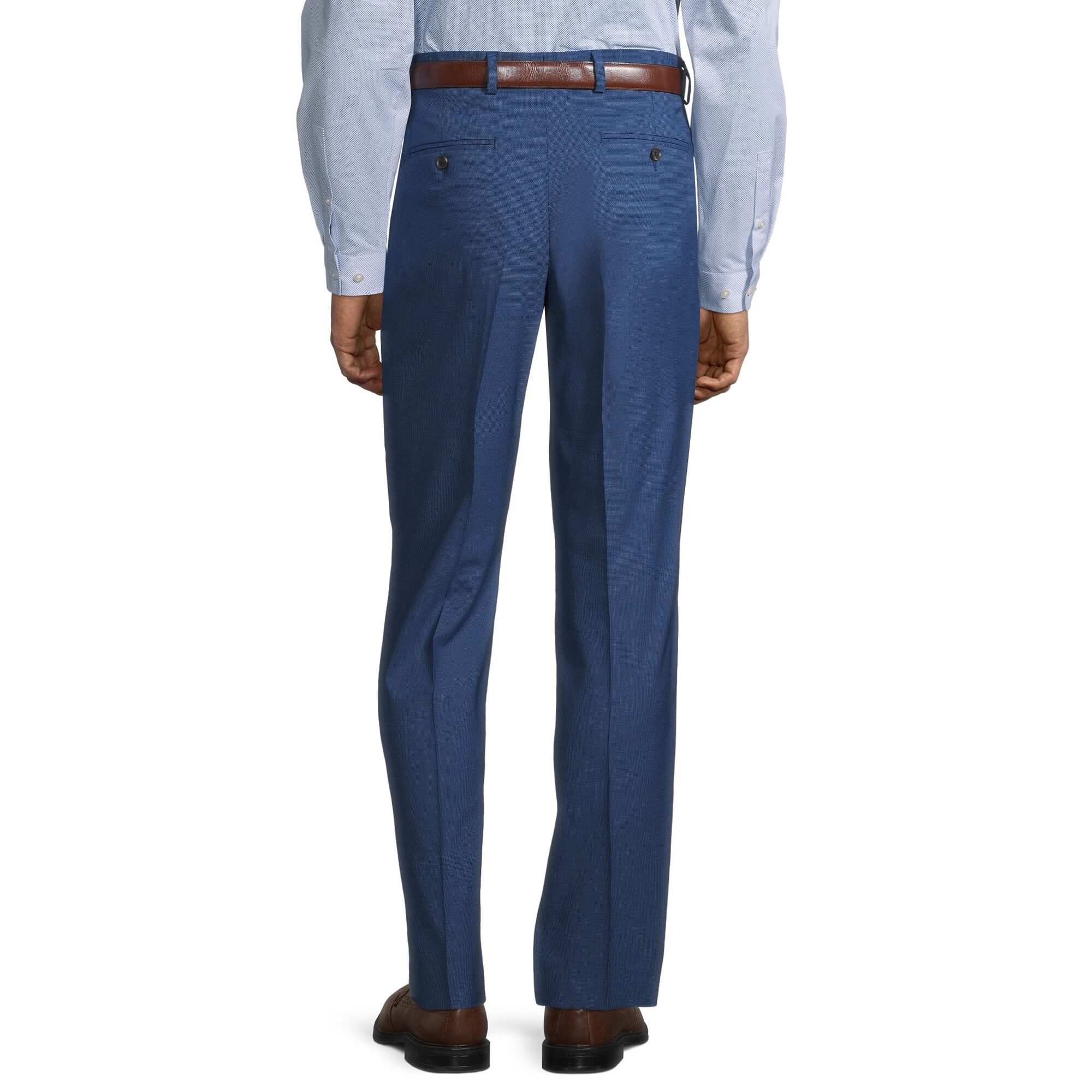 J. Ferrar Ultra Comfort Mens Stretch Fabric Slim Fit Flat Front Suit Pant