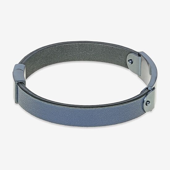 Mens Stainless Steel 8 1/2 Inch Solid Id Bracelet