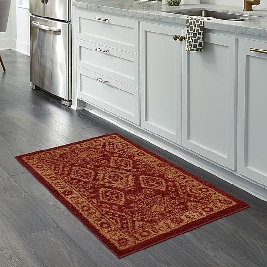 Maples Nora Bordered Indoor Rectangular Accent Rug