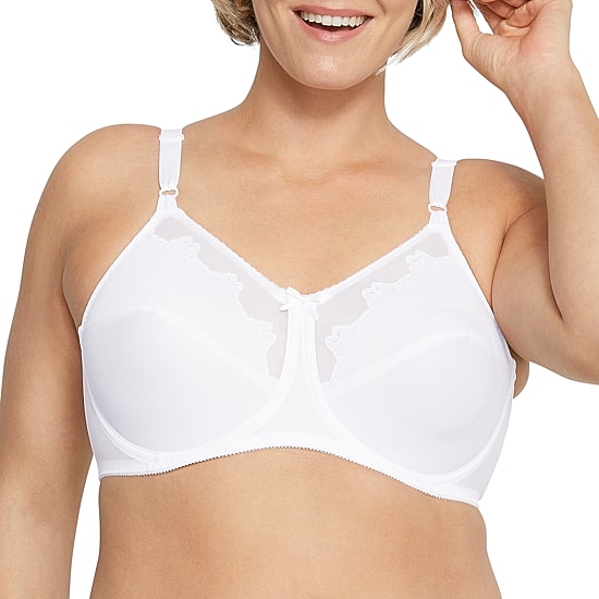 Bali Flower Full Coverage Underwire Unlined Full Coverage Bra 0180