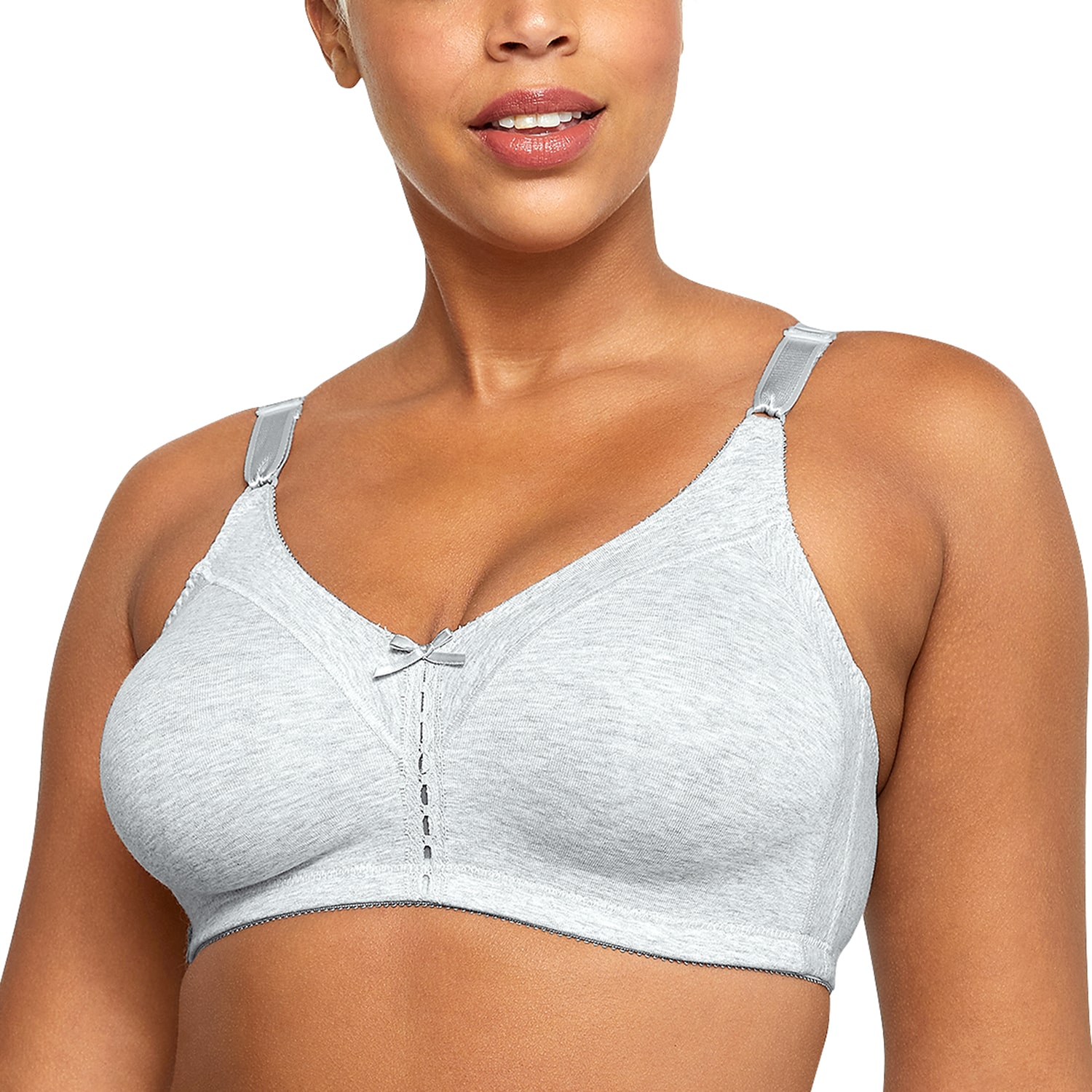 Bali Double Support® Cotton Full Coverage Wireless Bra 3036