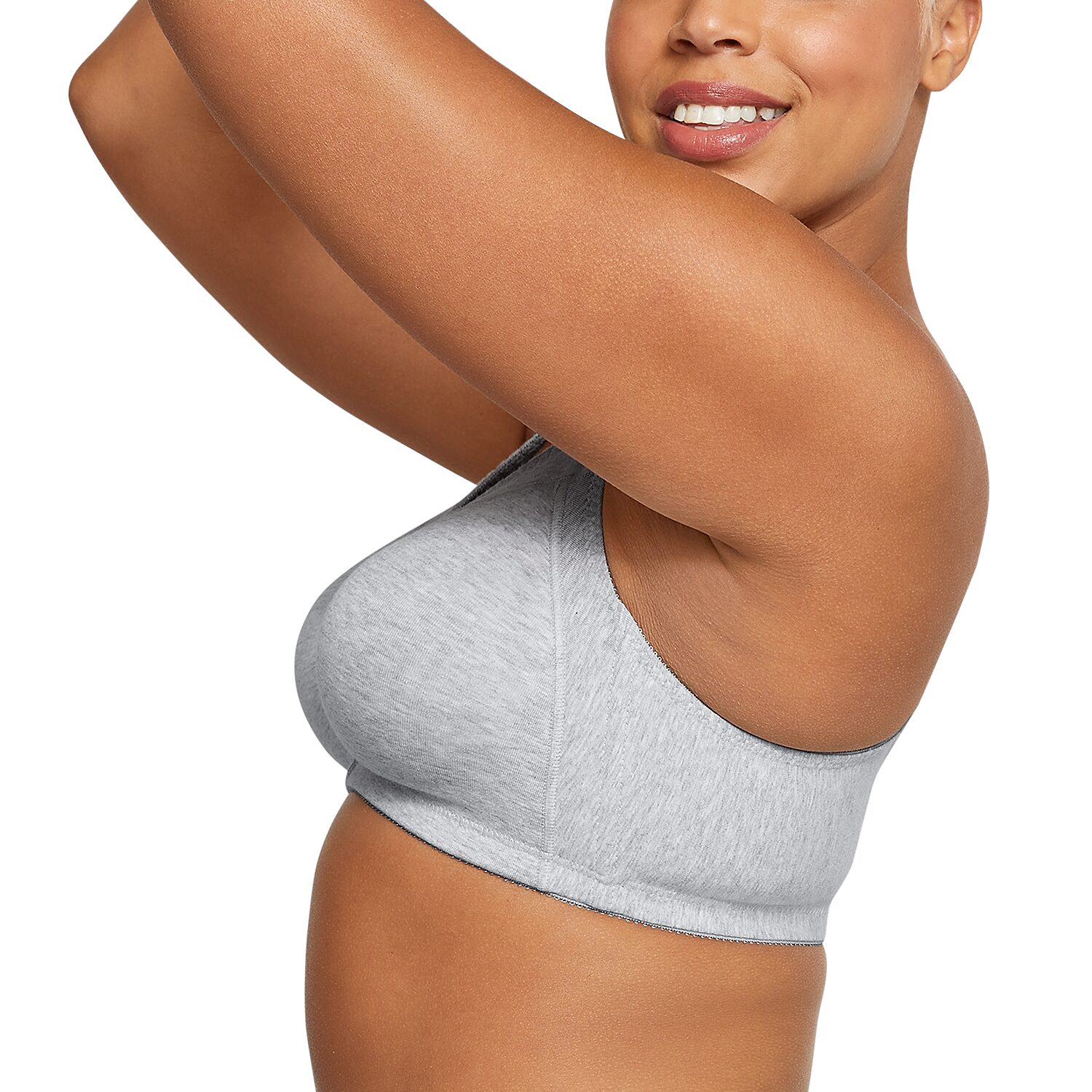 Bali Double Support® Cotton Full Coverage Wireless Bra 3036