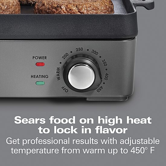 Hamilton Beach Cast Iron Electric Griddle