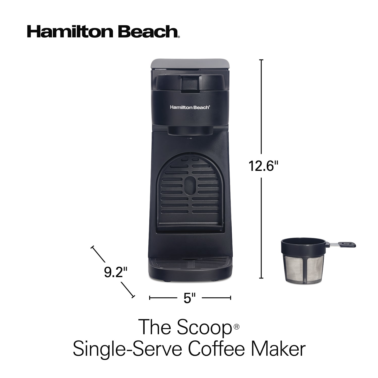 The Scoop Single-Serve Coffee Maker by Hamilton Beach