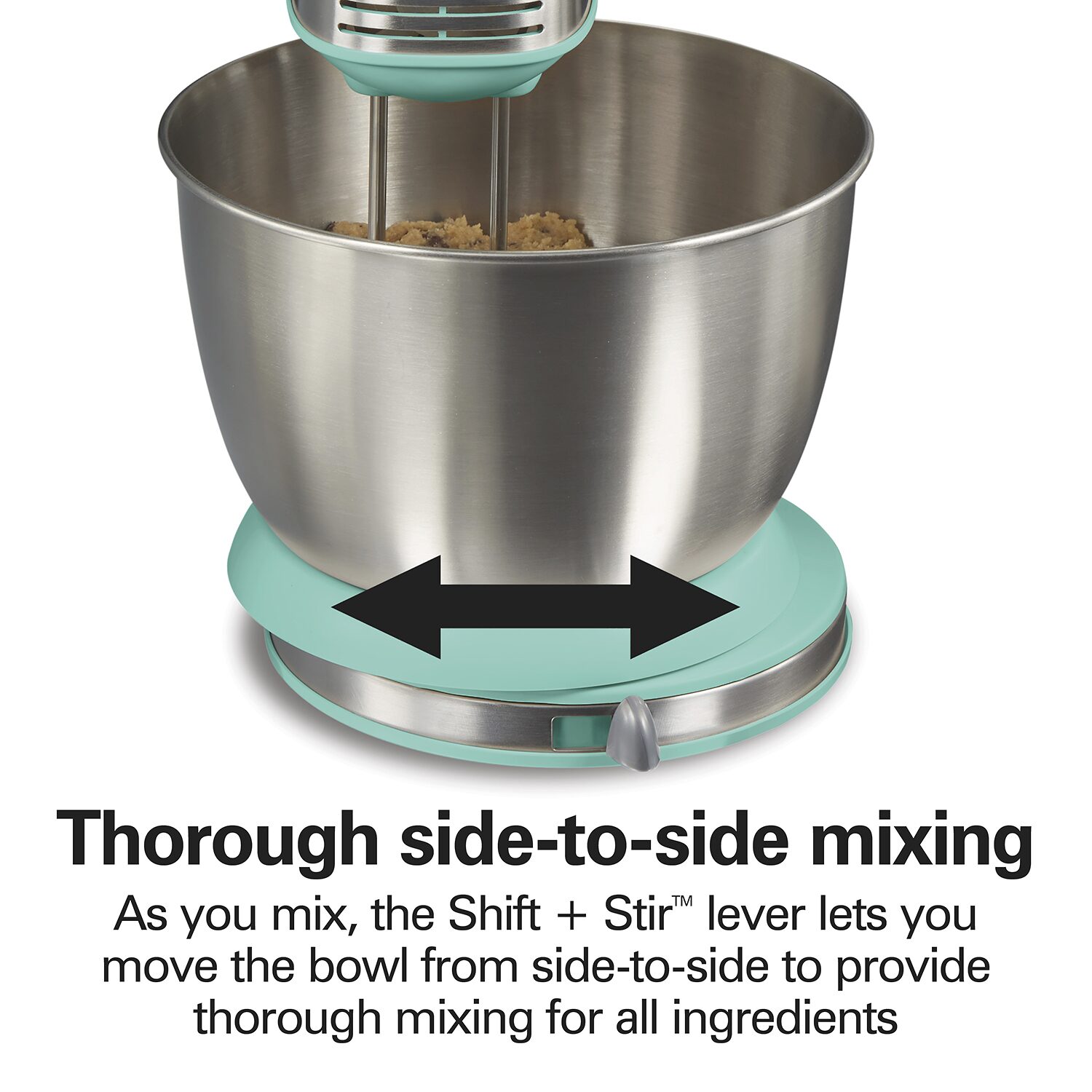 Hamilton Beach Classic Hand Stand Mixer with 4 Qt Stainless Steel Bowl