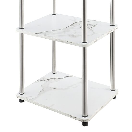 Convenience Concepts Designs2go No Tools 4-Shelf Standard Bookshelf