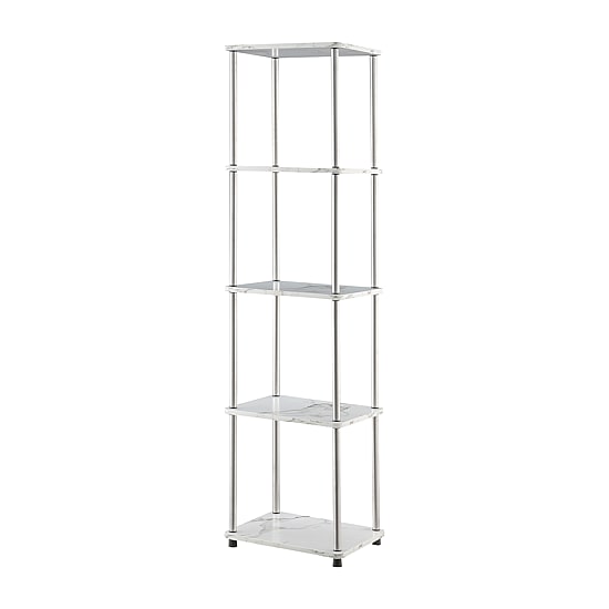 Convenience Concepts Designs2go No Tools 4-Shelf Standard Bookshelf