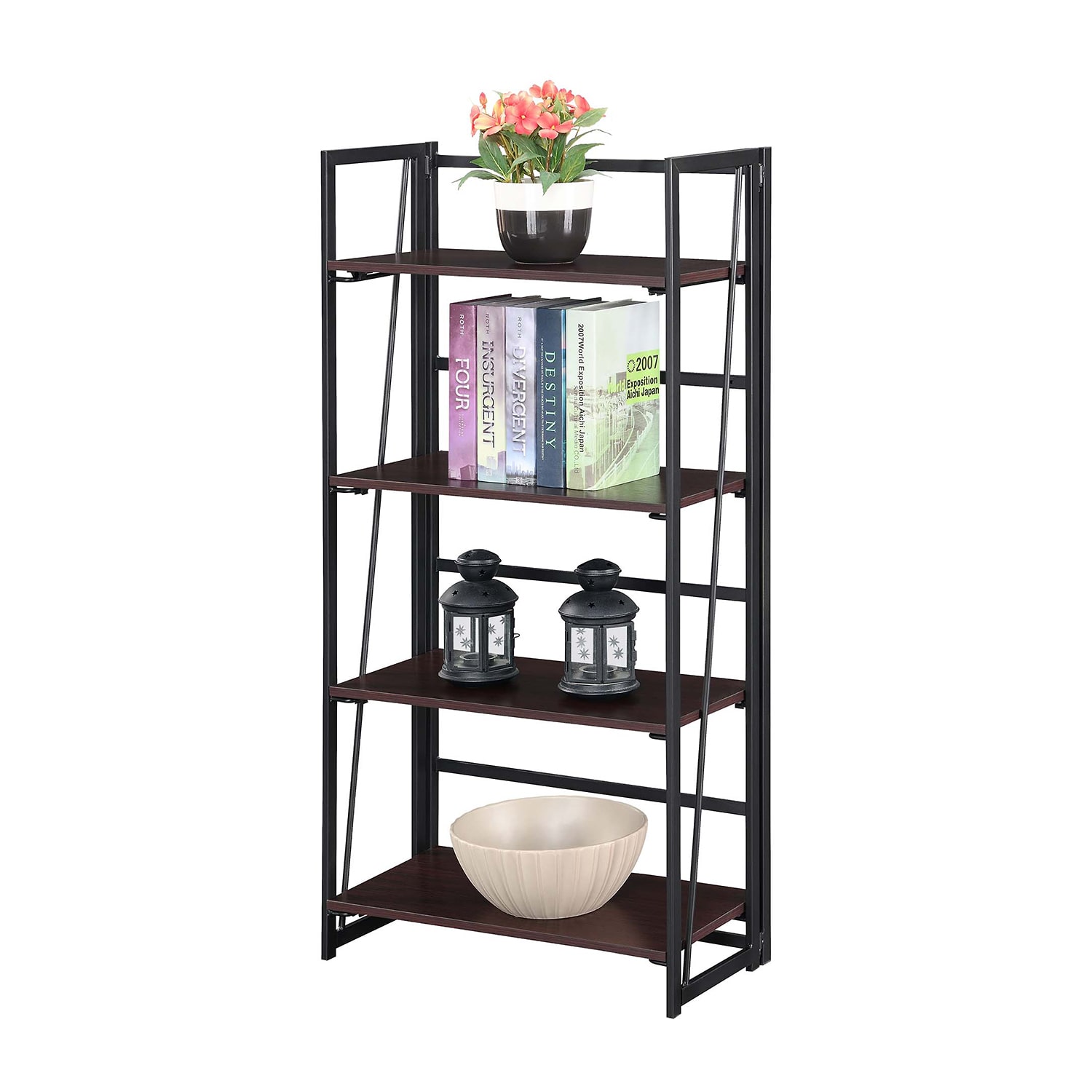 Convenience Concepts Xtra 4-Shelf Standard Bookshelf
