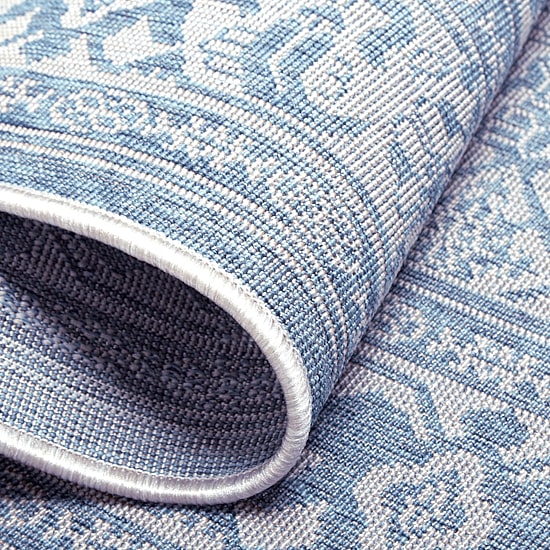 Nicole Miller Patio Country Dahlia Medallion Loomed Rectangular Outdoor Area Rug