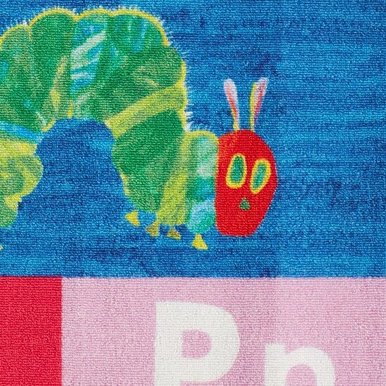 Eric Carle Elementary USA Map Print Loomed Rectangular Indoor Accent Rug